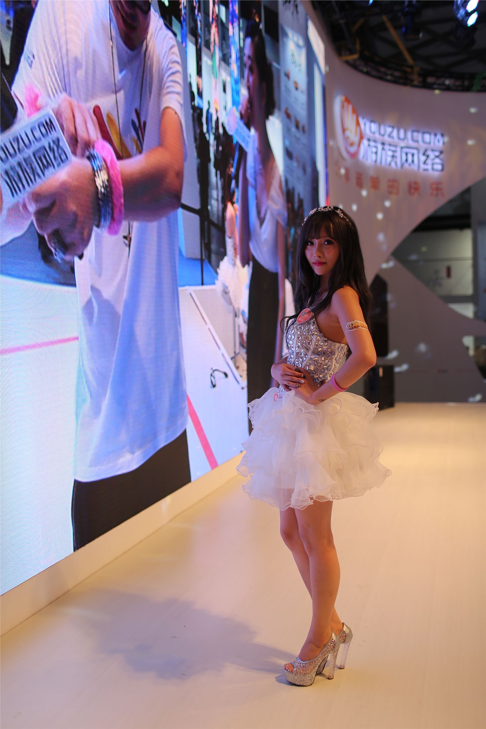 Chinajoy2014游族网络展台女神超清合集 1